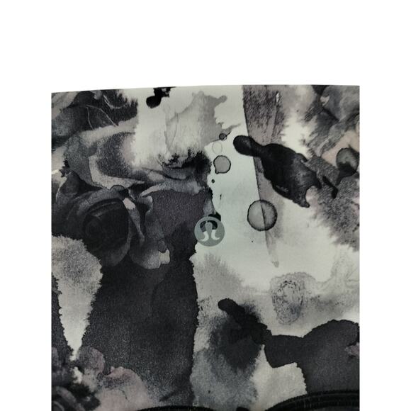 Lululemon womens Wunder Under Crop Hi-Rise Black Dusty Mauve leggings size 8 - Picture 8 of 11